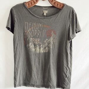 Ralph Lauren Charcoal Graphic Tee